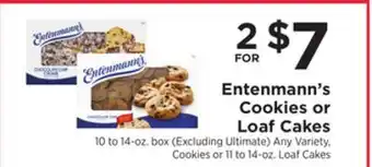 ShopRite Cookies or loaf cakes offer