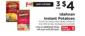 ShopRite Instant potatoes offer