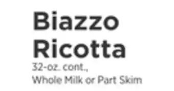 ShopRite Ricotta offer
