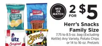 ShopRite Snacks family size offer