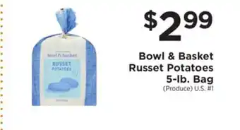ShopRite Russet potatoes 5-lb bag offer
