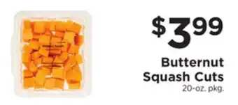 ShopRite Butternut squash cuts offer