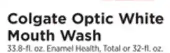 ShopRite Optic white mouth wash offer