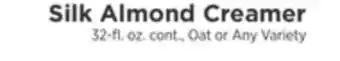 ShopRite Almond creamer offer