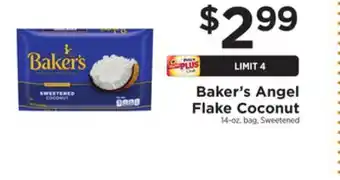ShopRite Angel flake coconut offer