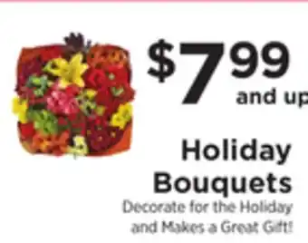 ShopRite Holiday bouquets offer