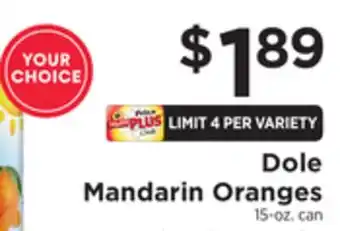 ShopRite Mandarin oranges offer