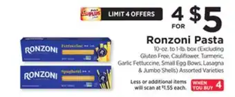 ShopRite Pasta offer