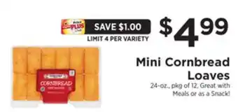 ShopRite Mini cornbread loaves offer
