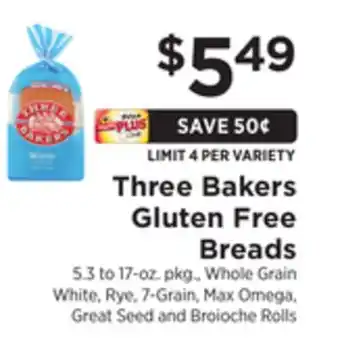 ShopRite Gluten free breads offer