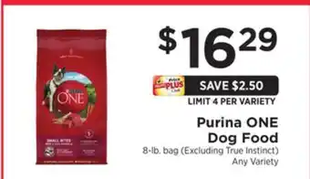ShopRite One dog food offer