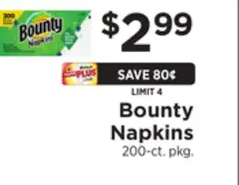 ShopRite Napkins offer