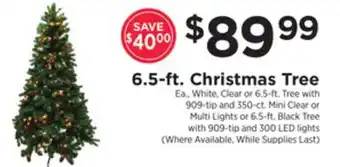 ShopRite 6.5-ft. christmas tree offer