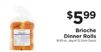 ShopRite Brioche dinner rolls offer