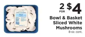 ShopRite Sliced white mushrooms offer