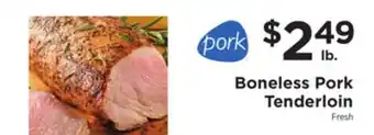 ShopRite Boneless pork tenderloin offer