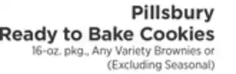 ShopRite Ready to bake cookies offer