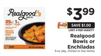 ShopRite Bowls or enchiladas offer