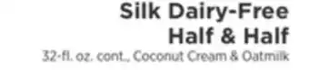 ShopRite Silk dairy free half & half offer