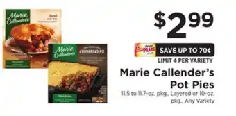 ShopRite Pot pies offer