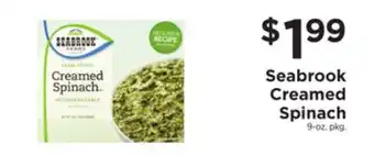 ShopRite Creamed spinach offer