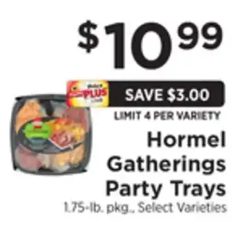 ShopRite Gatherings party trays offer