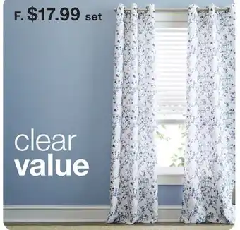 JC Penney 84 2-pk. curtains offer