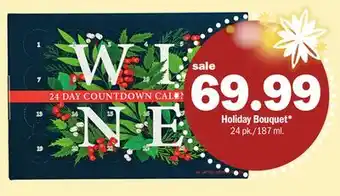 Meijer Holiday bouquet offer