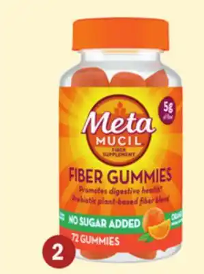 Meijer Metamucil fiber gummies offer