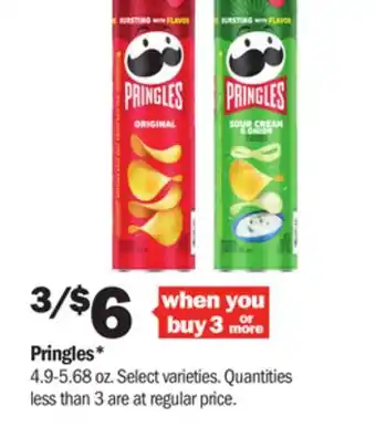 Meijer Pringles offer