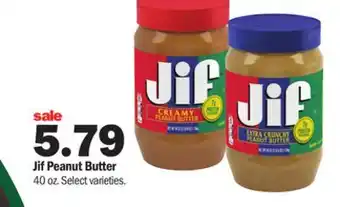 Meijer Jif peanut butter offer