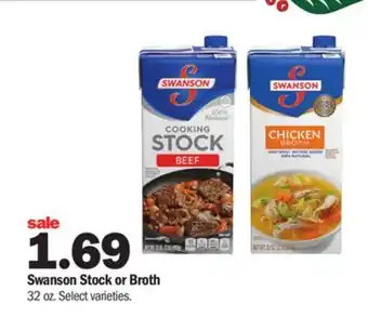 Meijer Swanson stock or broth offer