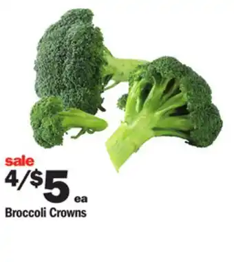 Meijer Broccoli crowns offer
