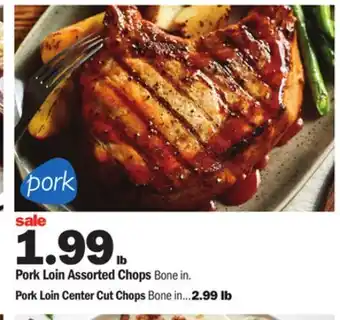 Meijer Pork loin assorted chops offer