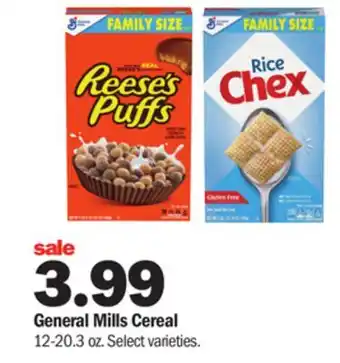 Meijer General mills cereal offer
