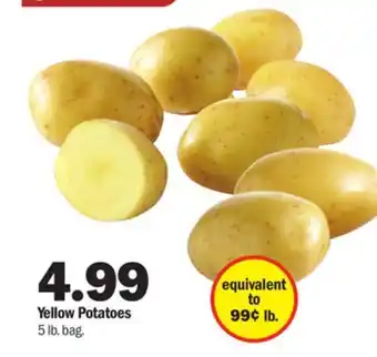 Meijer Yellow potatoes offer