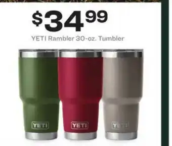 Academy Yeti Rambler 30.-oz. Tumbler offer