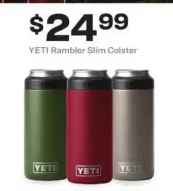 Academy Yeti Rambler Slim Colster offer