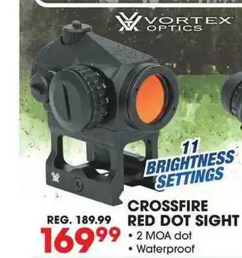 Big 5 Crossfire Red Dot Sight offer