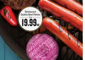 Lowes Foods Restaurant Quality Beef Patties offer