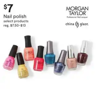 JC Penney Nail Polish Morgan Taylor China Glaze offer