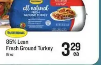 Lowes Foods 85% Lean Fresh Ground Turkey offer