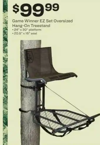 Academy Game Winner Ze Set Oversized Hang-on Treestand offer