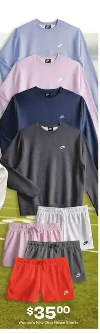 Academy Women's Nike Club Fleece Shorts offer