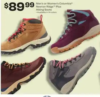 Academy Men's Or Women's Columbia Newton Ridge Plus Hiking Boots offer