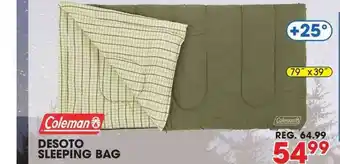 Big 5 Desoto Sleeping Bag Coleman offer