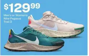 Academy Men's Or Women's Nike Pegasus Trail 3 offer
