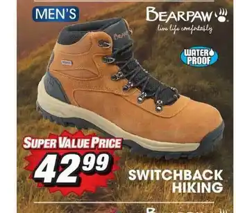 Big 5 Bearpaw Swtichback Hiking offer