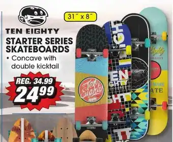 Big 5 Ten Eighty Starter Series Skateboards offer