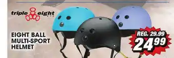 Big 5 Eight Ball Multi-sport Helmet Triple Eight offer